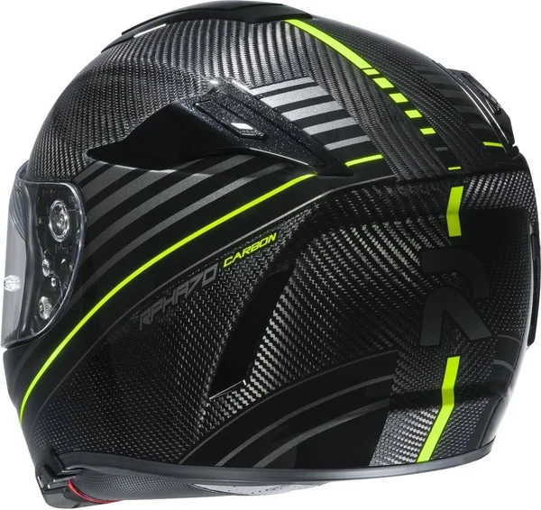 HJC RPHA 70 Artan Carbon, black-yellow, Size 2XL