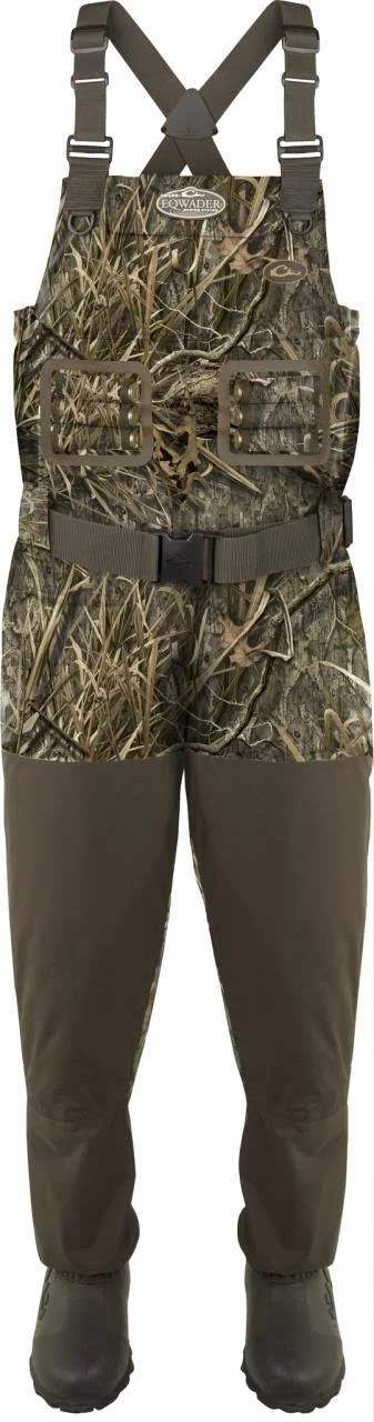Drake Waterfowl Eqwader 1600 Breathable Wader with Tear-Away Liner - Men's, Size: 9, Realtree Timber