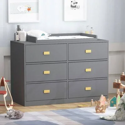 Belvue 6 Drawer Double Dresser Mercer41