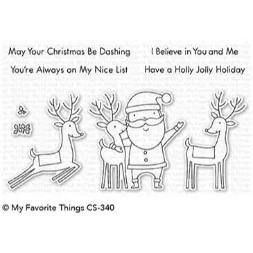 My Favorite Things Santa & Friends Clear Stamps
