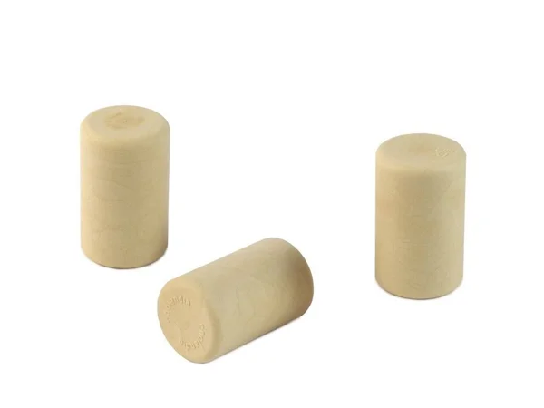 Synthetic Straight Wine Corks - 23mm Diameter x 38mm Long - for Winemaking and Craft Use (100)