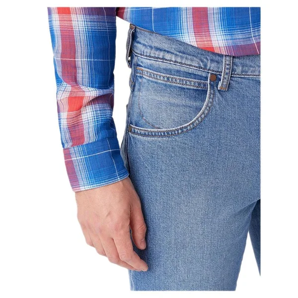 Wrangler Arizona Jeans - Blue - Straight Jeans
