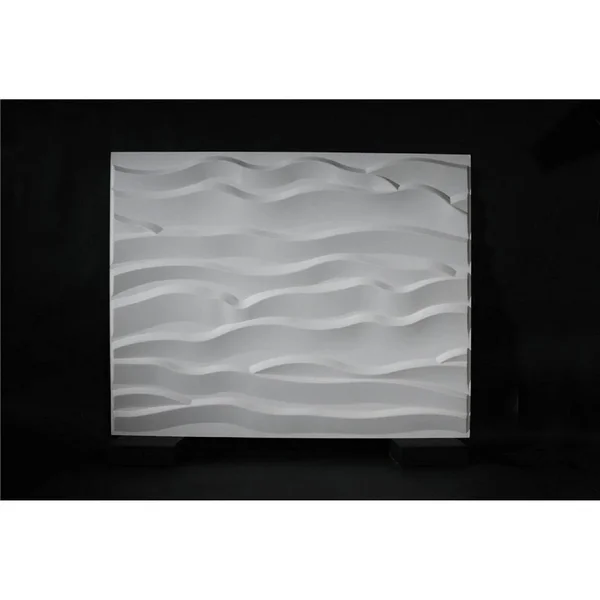 3D Fiber Wall Decor panelling - 32x22x25x22/pc - 12pc - Beach