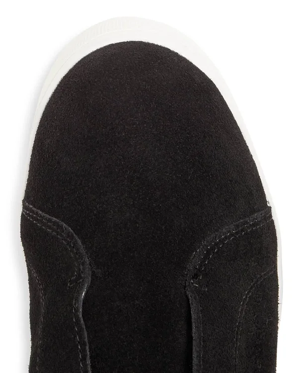 J/Slides Starr Suede Sneaker, Black, 8