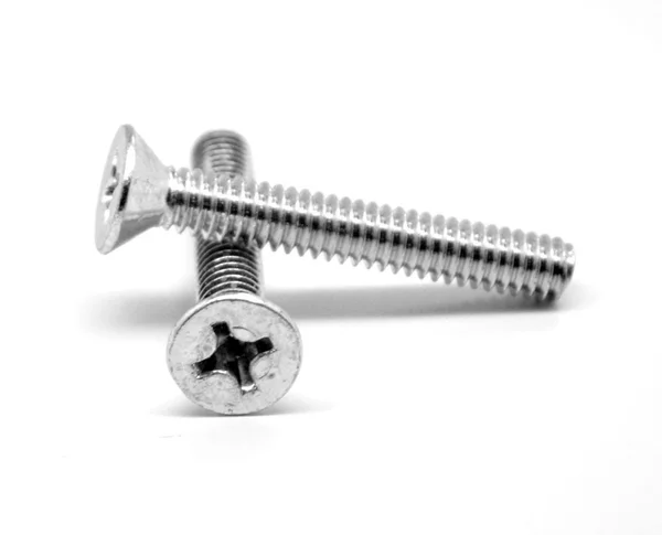 #3-48 x 3/8 Coarse Thread Machine Screw Phillips Flat Head Low Carbon Steel Zinc Plated Pk 10000