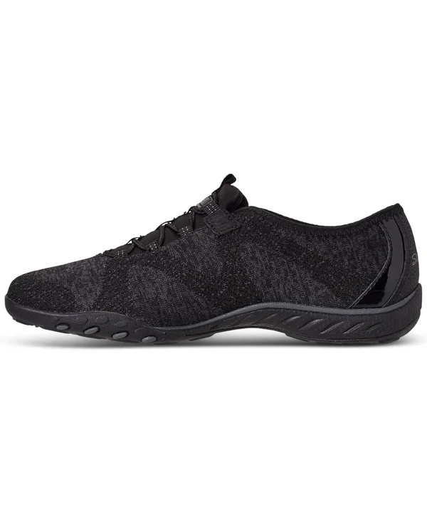Skechers Breathe-Easy - Opportuknity (Black) Women's Shoes