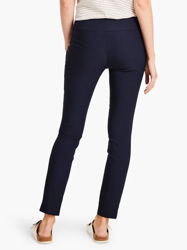 Nic+Zoe Women's Slim Wonderstretch Pant Dark Indigo Size 8 - Dark Blue