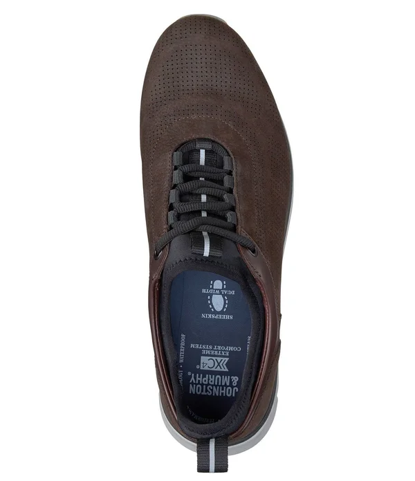 Johnston & Murphy Men's XC4 Prentiss U-Throat - Chocolate Oiled Nubuck Size: 9.5 M