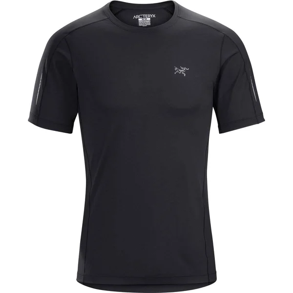 Arc&teryx Motus Short Sleeve Crew - Men's Black Extra Small 374233