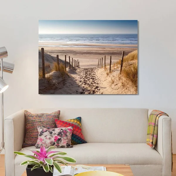Picture Perfect International Path to Ocean Giclee Print Canvas Wall Art, 24 Inches x 36 Inches x 1.5 Inches