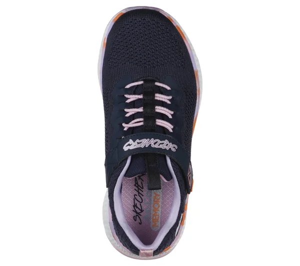 Skechers Girls& Solar Fuse Paint Power Sneaker