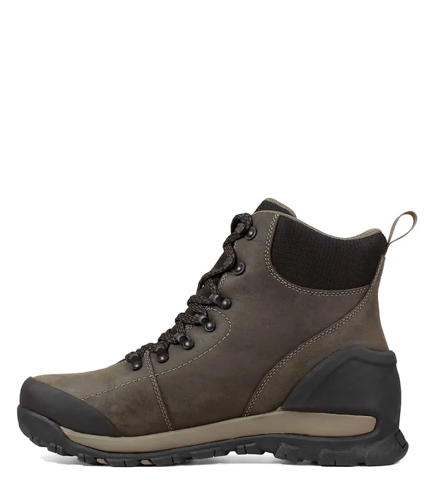 Bogs Men's Foundation Leather Comp Toe Boot Brown 11.5