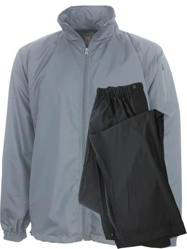 Forrester&s Packable Waterproof Golf Rain Suit Gray/Black