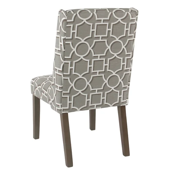 (Set of 2) Dinah Modern Dining Chair Gray - HomePop