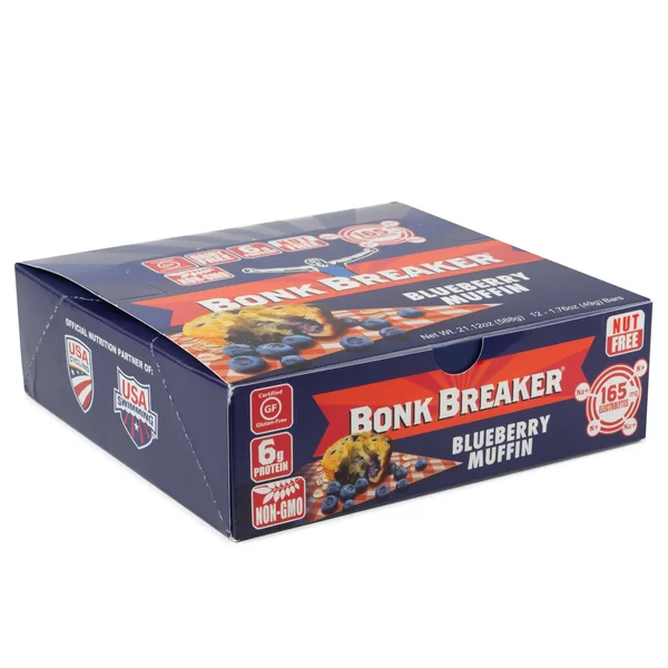 Bonk Breaker Blueberry Muffin Energy Bar - Box of 12