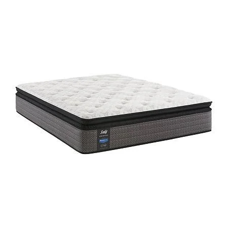 Sealy Posturpedic Curtain Call Firm Pillow Top - Mattress Only - California King, White
