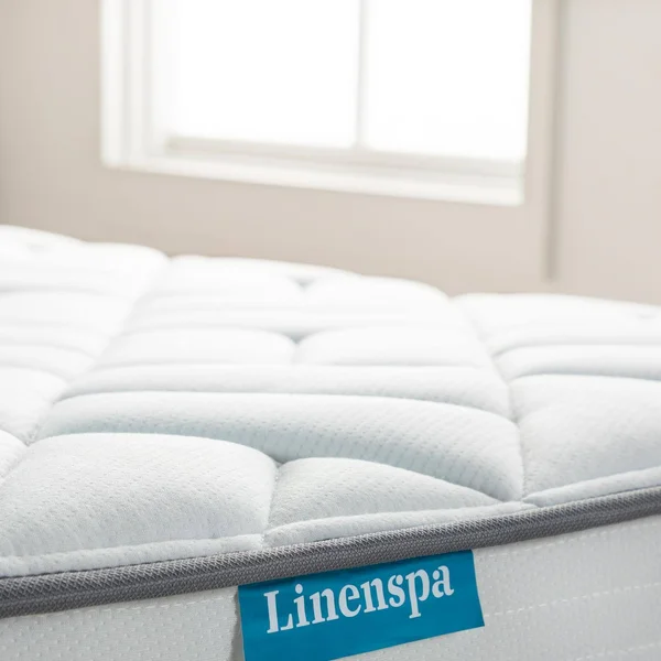 Linenspa Explorer 6 inch Innerspring Mattress, California King, White