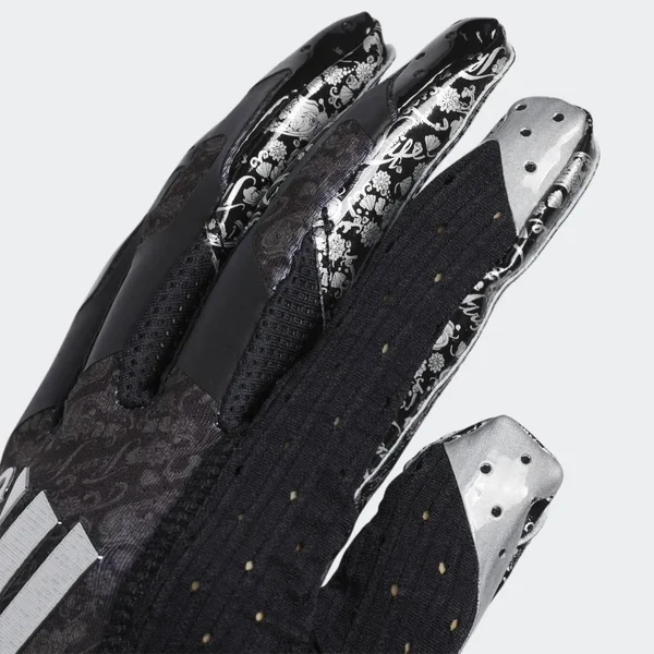 Adidas Adizero 9.0 Royalty Receiver Gloves, Small, Black