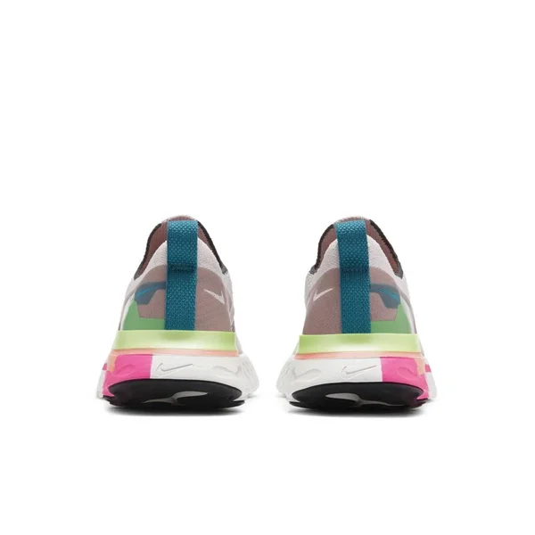 Nike Women's React Infinity Run Flyknit Premium Violet Ash-Dark Smoke Grey-Pink Blast, 8.5