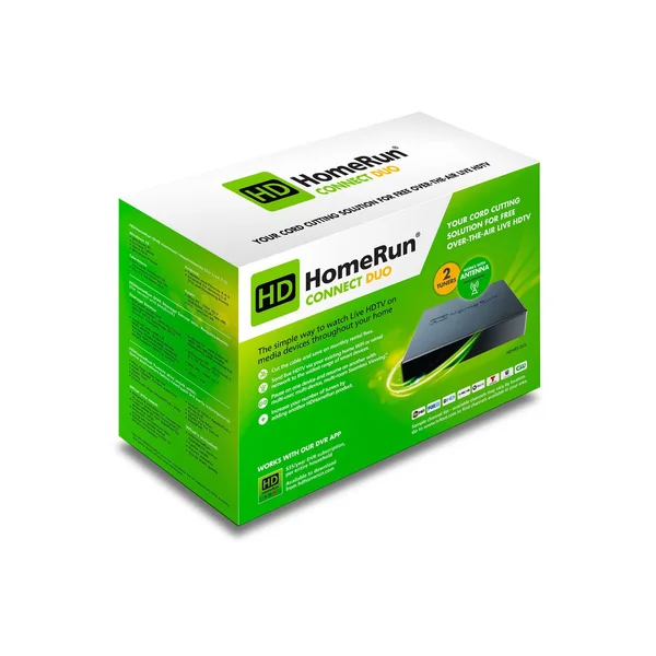 SiliconDust HDHomeRun Connect Duo TV Streaming Player - Black (4988987)