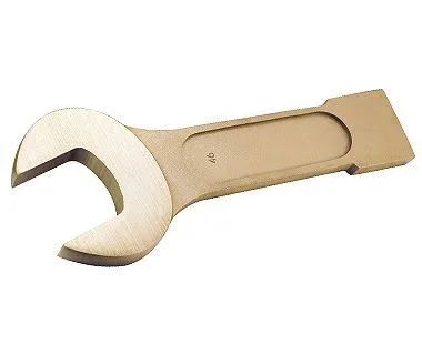 CS Unitec EX200-165UA Striking Wrench, Open End, Aluminum Bronze, 2 13/16