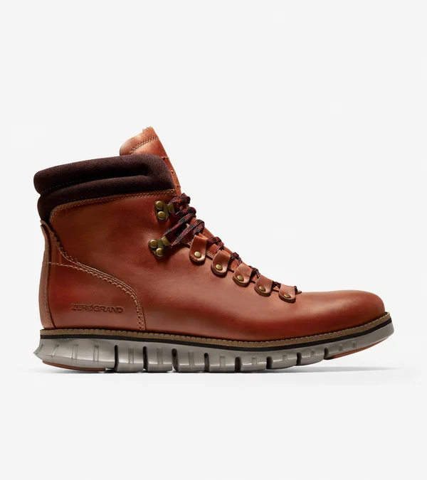 Cole Haan Men's Zerogrand Hiker Boot (British Tan Leather - 7 W)