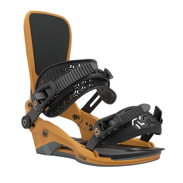 Union Atlas 2021 Snowboard Bindings - Mustard Yellow