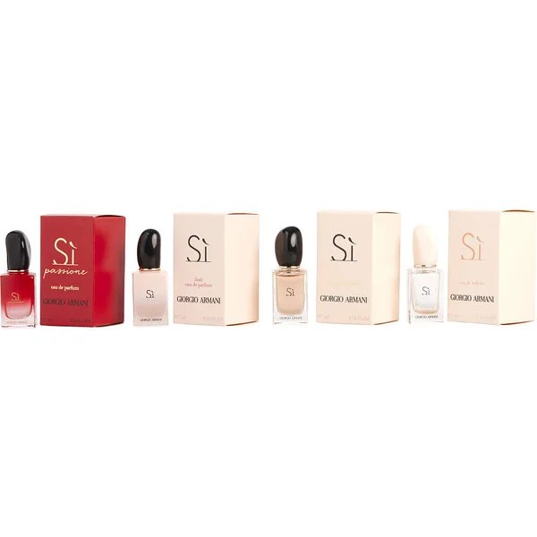Giorgio Armani Si for Women Miniature Collection 4 Piece Set