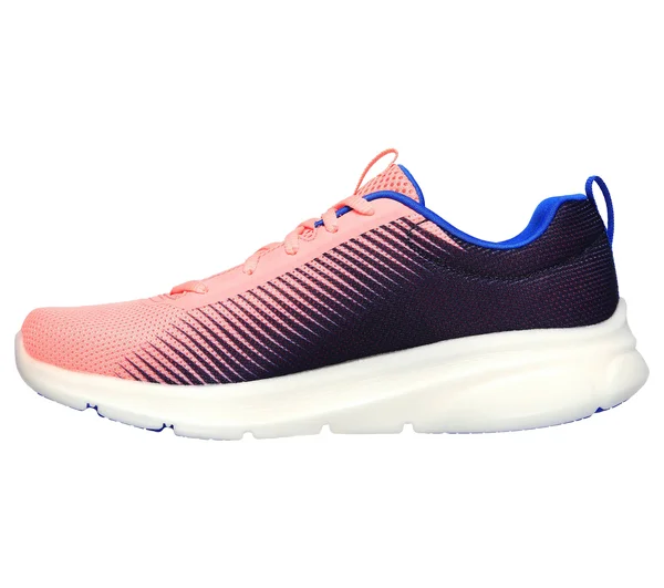 Skechers Women's GOrun Hyper PILLARS Ignite Sneaker, Pink/Blue