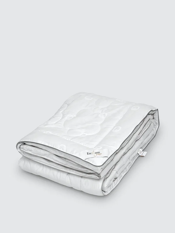 Enchante Home Luxury Cotton Comforter Queen, White