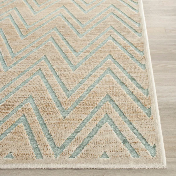 Safavieh Paradise PAR356-3140 5&3x22 x 7&6x22 Mouse, Cream Area Rug