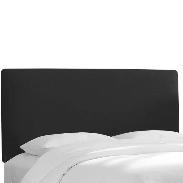 Skyline Linen Upholstered Headboard - California King - Black