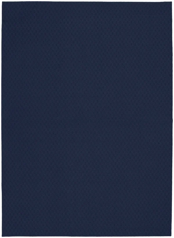 Garland Rug Town Square 8&x10& Large Area Rug Navy