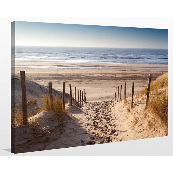 Picture Perfect International Path to Ocean Giclee Print Canvas Wall Art, 24 Inches x 36 Inches x 1.5 Inches