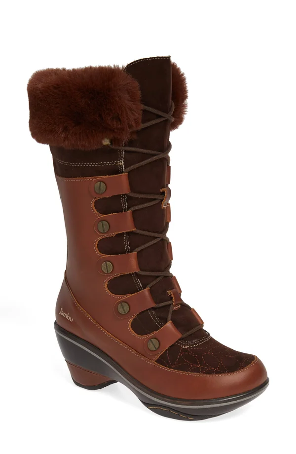 Women's Jambu Cruise Encore Water Resistant Boot - Size: 9.5, Brown