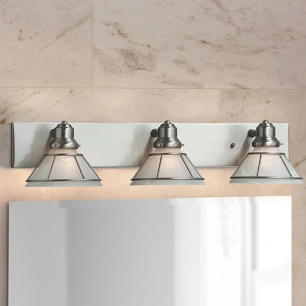 Dolan Designs Craftsman 3 Light Bath Satin Nickel - 633-09