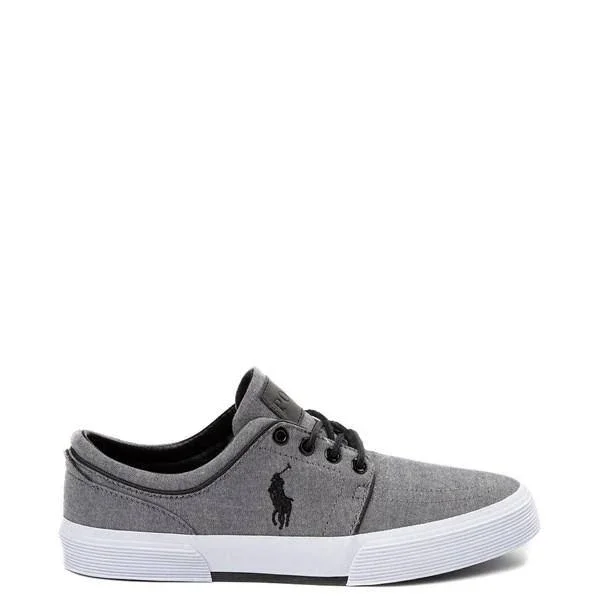 Polo Ralph Lauren Faxon Low Grey Herringbone - Women's, Size: 10