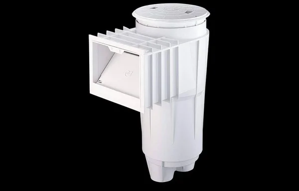 Pentair 506300 PVC 2x22 Slip Port Bermuda Gunite Skimmer - White