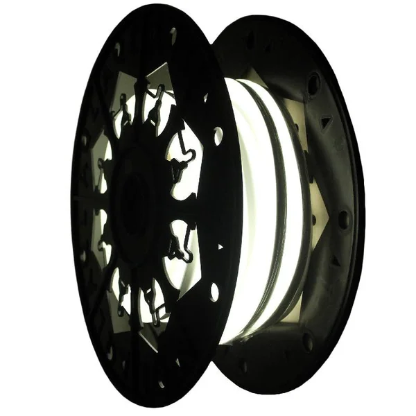 24V Soft White LED Neon Flexible Dimmable Single Sided Rope Light - 39ft - AQL-LED-NEON-120-24V-SW