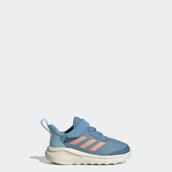 Adidas FortaRun El Toddler Running Shoes - Girl's, Size: 7 T, Blue