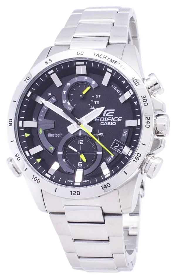 Casio Edifice EQB-900D-1A Solar Illuminator Bluetooth Analog Men's Watch