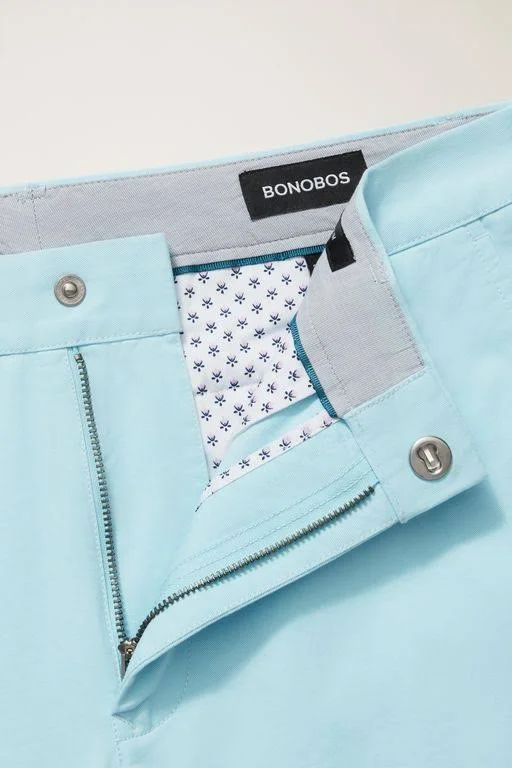 Bonobos Stretch Washed Chinos - Blue - Casual Pants