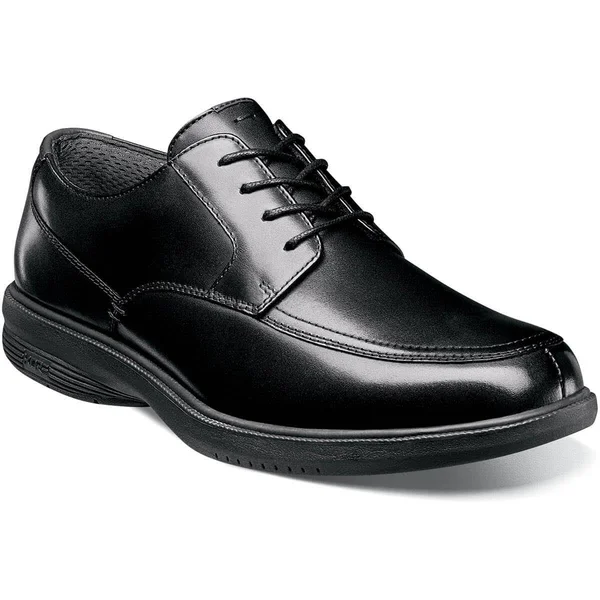 Nunn Bush Marshall Street Moc Toe Oxford 9 Men's Black