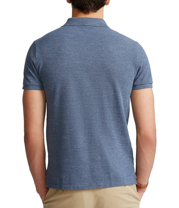 Polo Ralph Lauren Men's Custom Slim Fit Mesh Polo - Green - XL