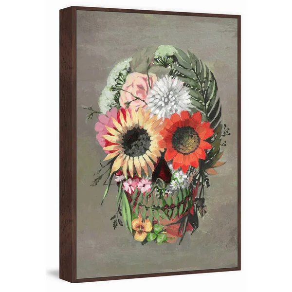 Marmont Hill MH-JULBOT-07-DWFF-60 Commonless Floater 60 x 40 in. Framed Painting Print on Canvas, Contemporary & Modern, Be