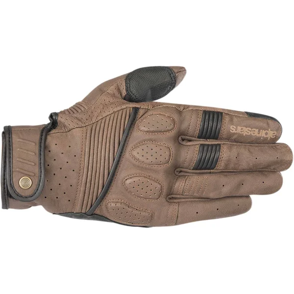 Gloves Alpinestars Crazy Eight Brown, Black