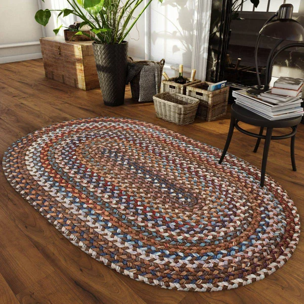 Rhody Rug Astoria Walnut 2x4 Oval