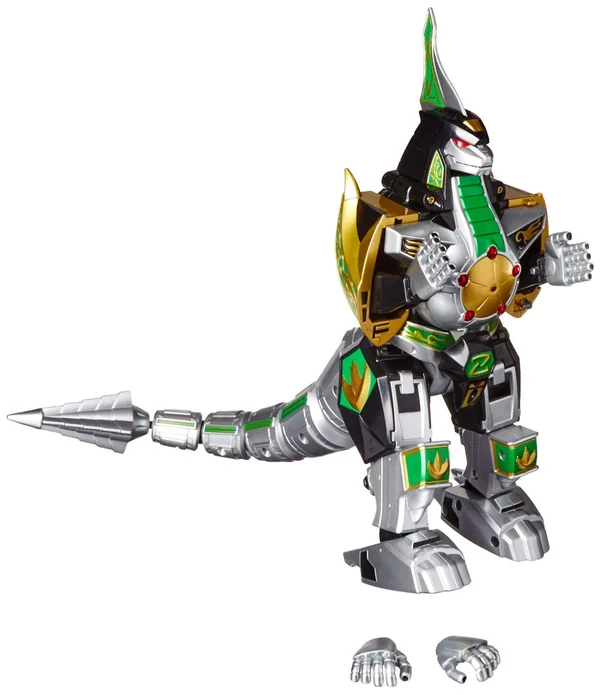 Power Rangers Legacy Green Dragonzord Action Figure