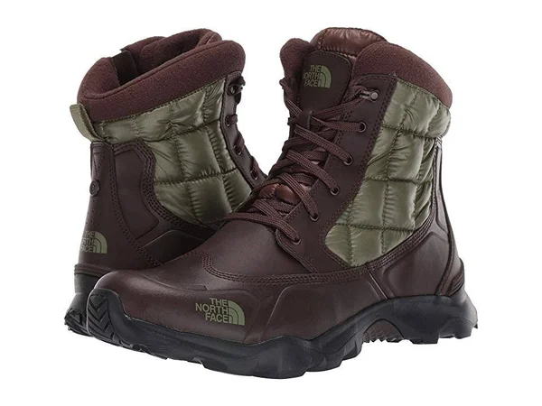 The North Face Men's Thermoball Waterproof Boots Zipper (Size: 8): Demitass Brown