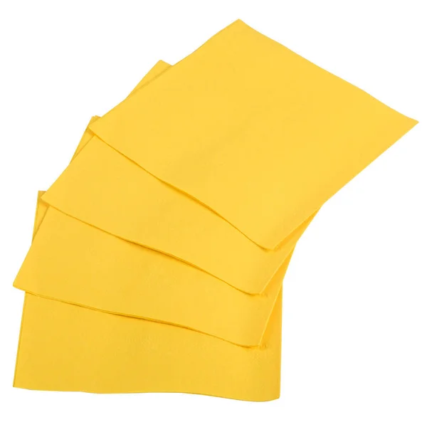 Hoffmaster 180340 Sun Yellow Beverage, Cocktail Napkin - 1000/Case